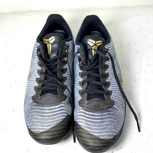 Nike Kobe Bryant 818952-005 KB Mentality II 2 Mens Size 9.5 Grey Black